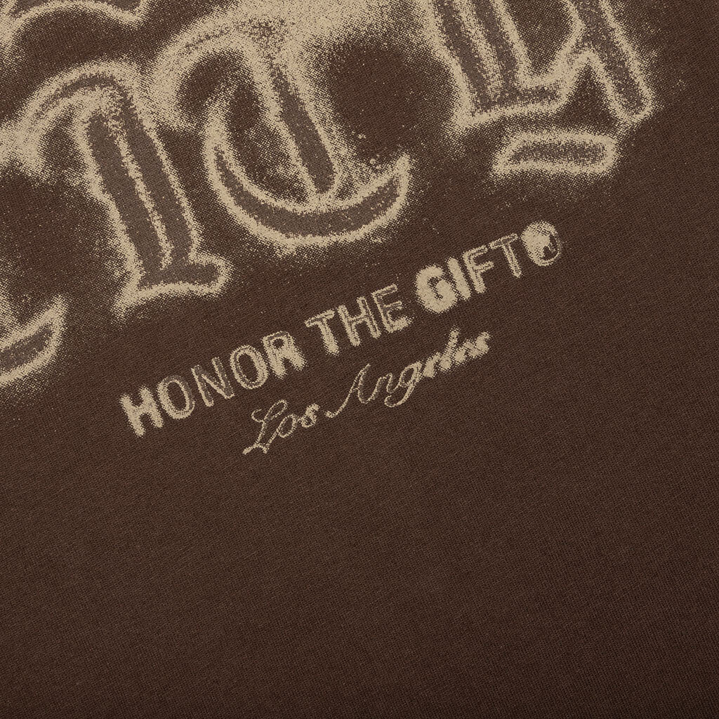 Stamp Inner City Tee - Brown - Image 3