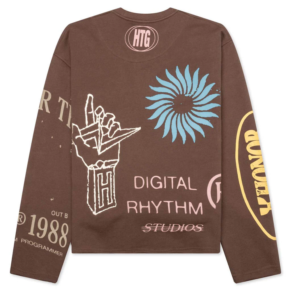 Studio Crewneck 2.0 - Brown - Image 2