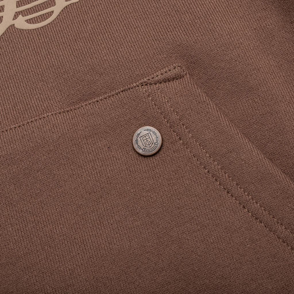 Studio Hoodie - Brown - Image 4