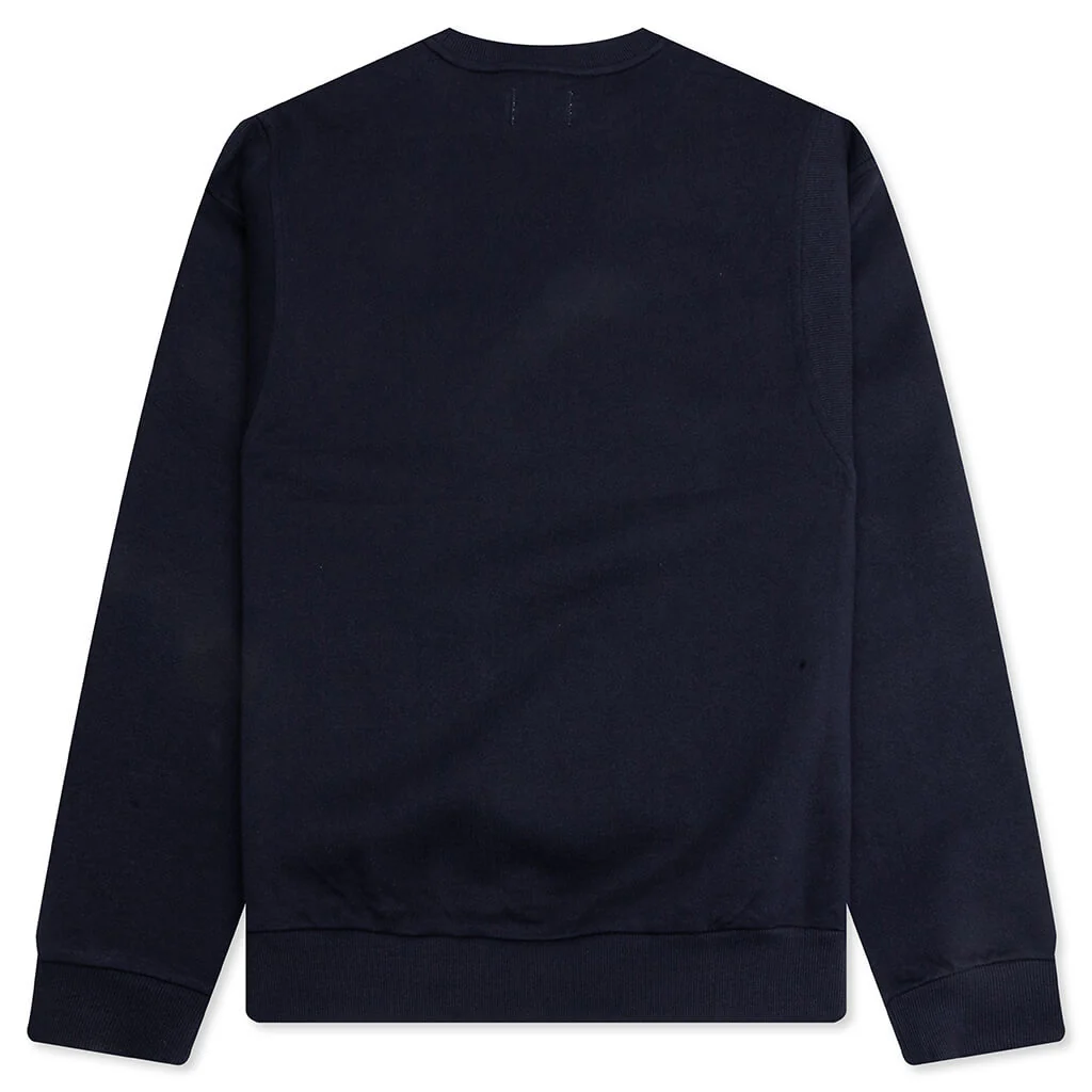 Track Crewneck - Navy - Image 2