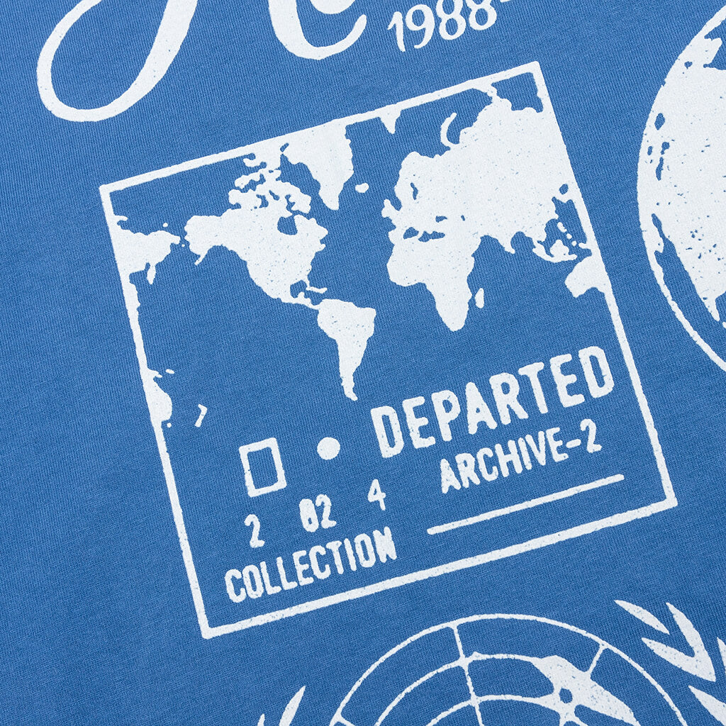 Travel T-Shirt - Blue - Image 4