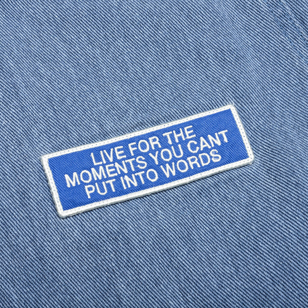 Twill Carpenter Short - Blue - Image 4