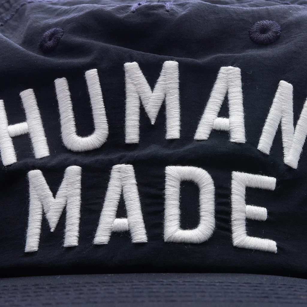 5 Panel Nylon Cap - Navy - Image 2