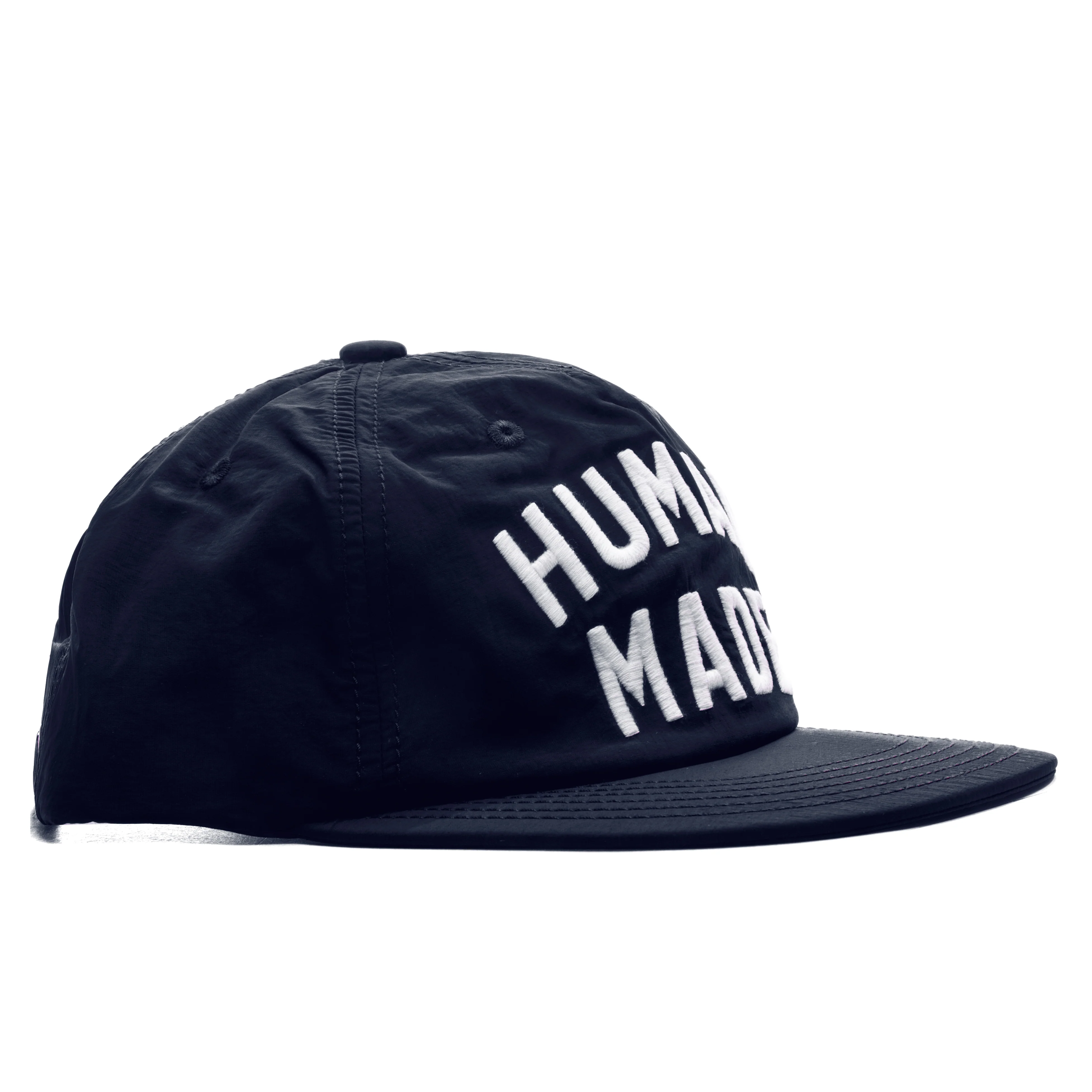 5 Panel Nylon Cap - Navy - Image 3