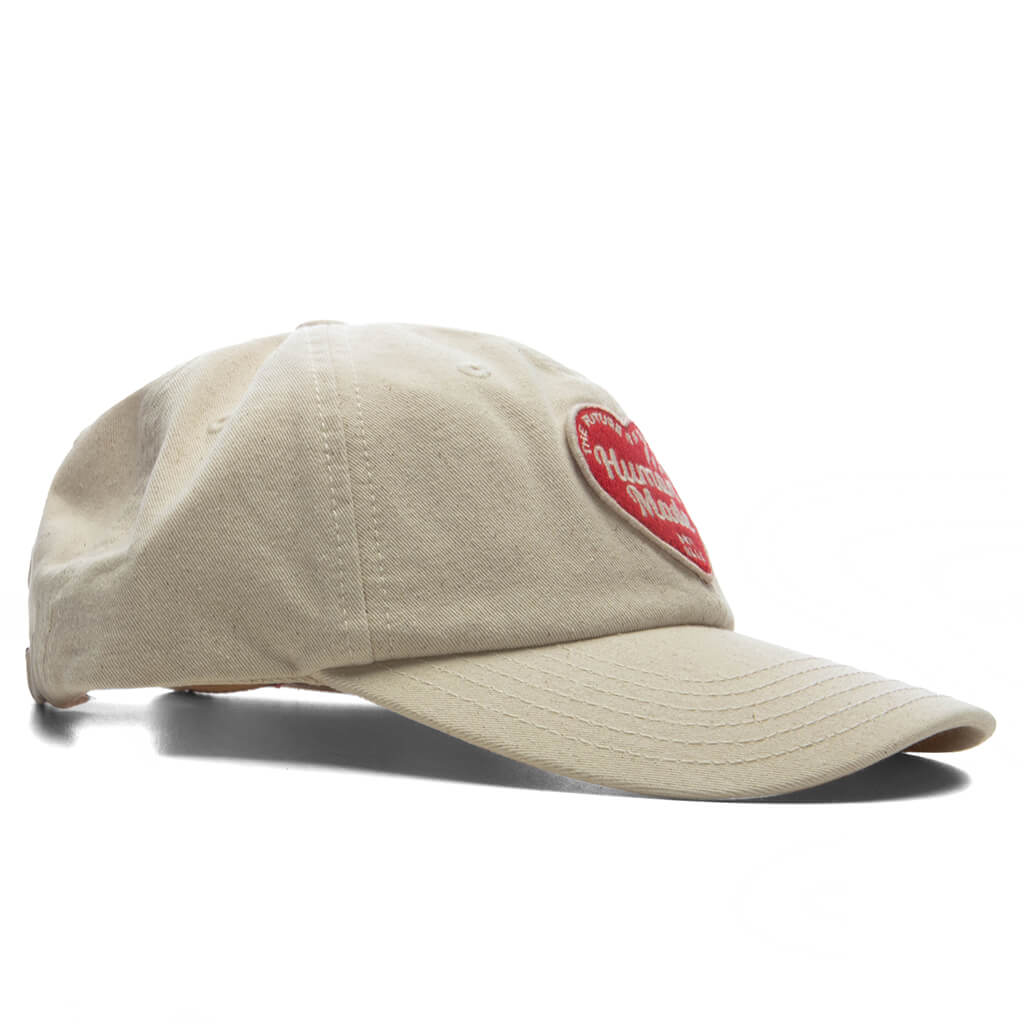 6 Panel Twill Cap #18 - White - Image 3