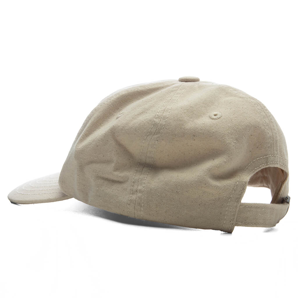 6 Panel Twill Cap #18 - White - Image 4