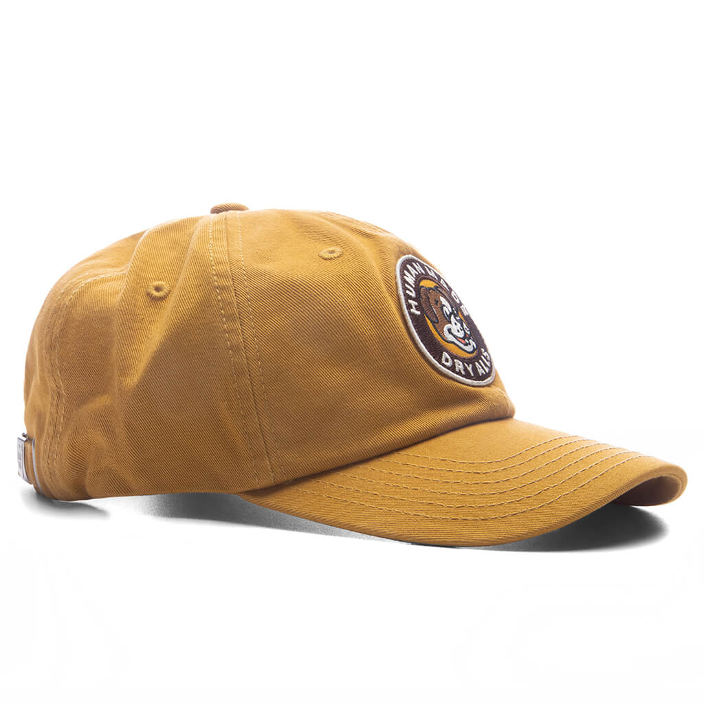 6 Panel Twill Cap #19 - Yellow - Image 2