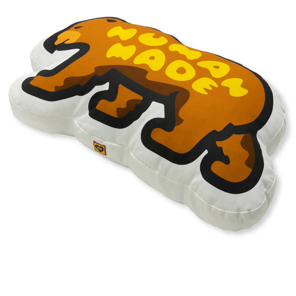 Brown Bear Cushion - Brown - Image 3