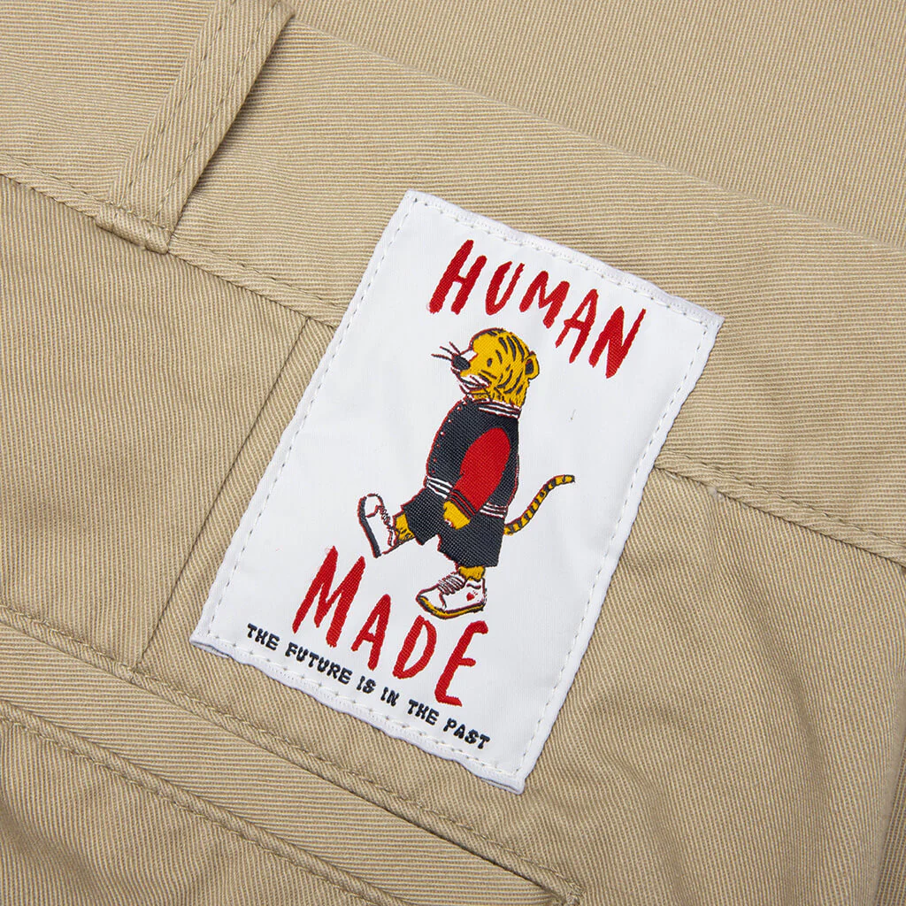 College Pants - Beige - Image 4