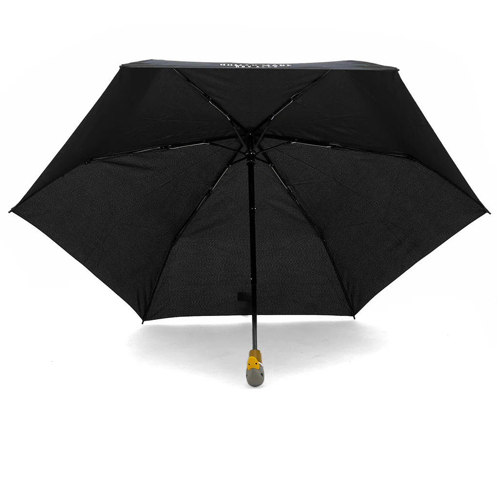 Duck Compact Umbrella - Black