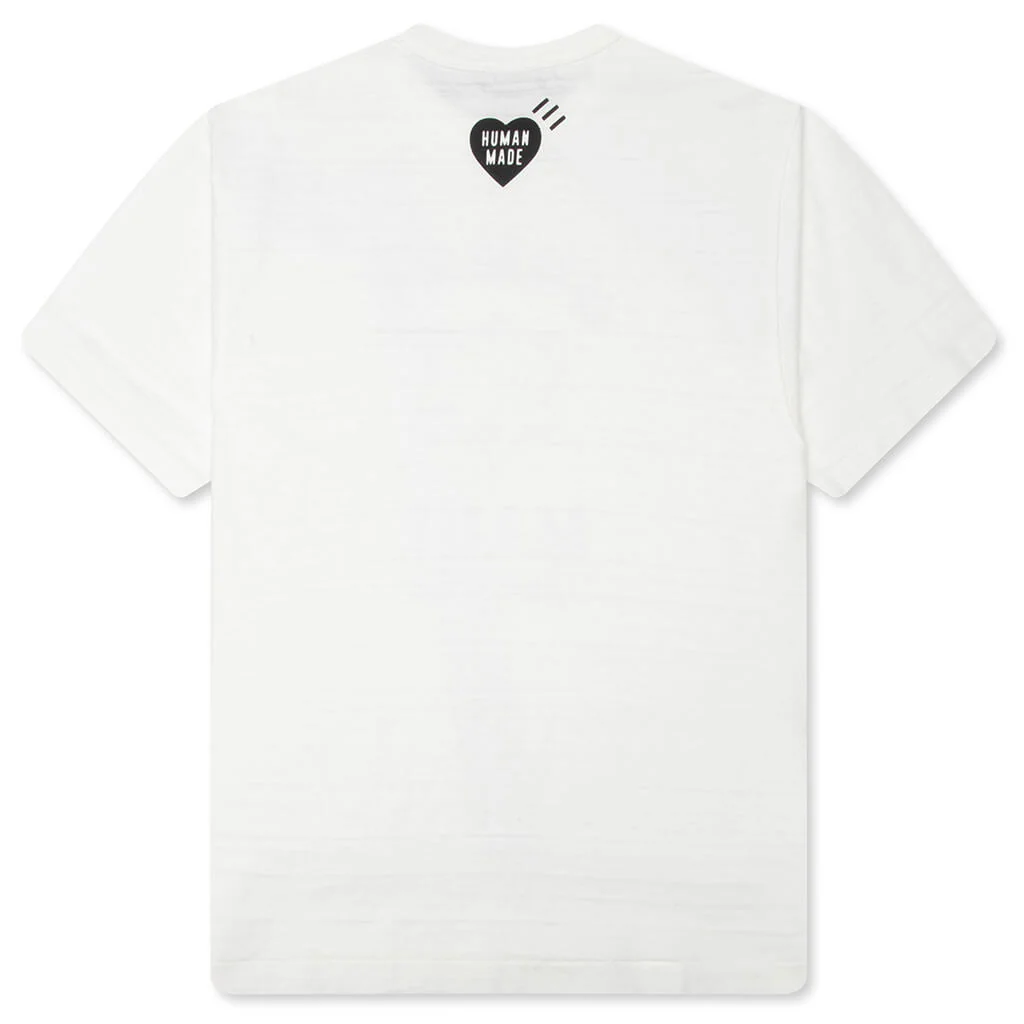 Graphic T-Shirt #1 - White - Image 2