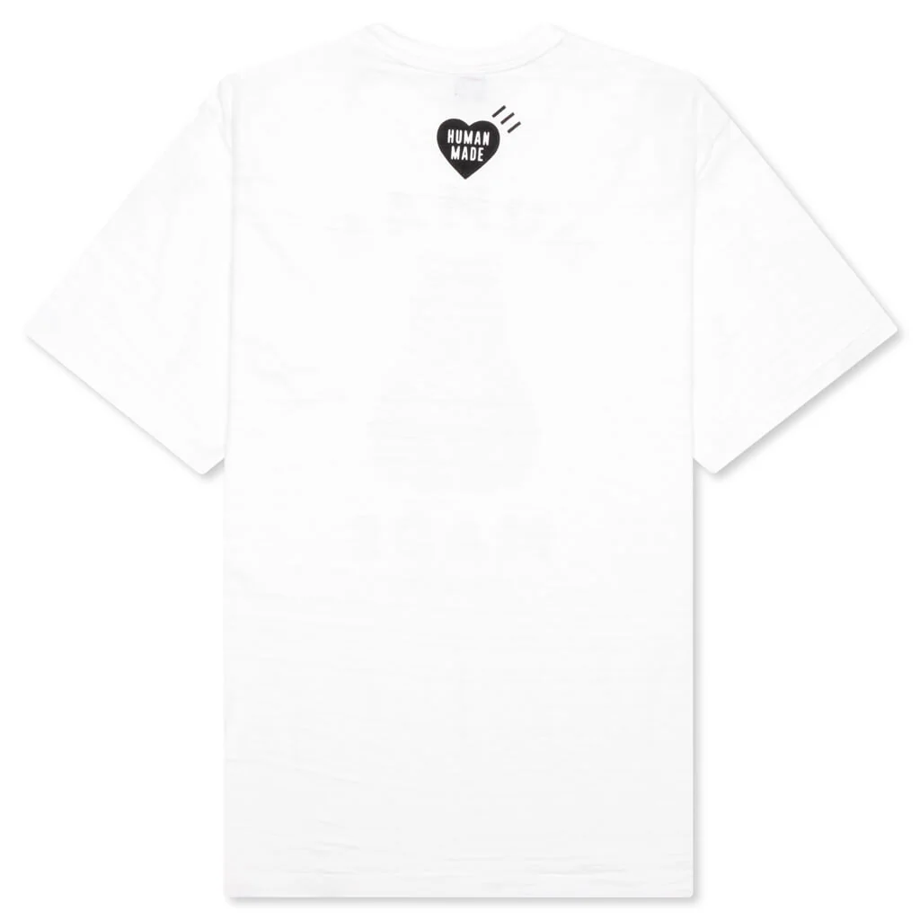 Graphic T-Shirt #13 - White - Image 3
