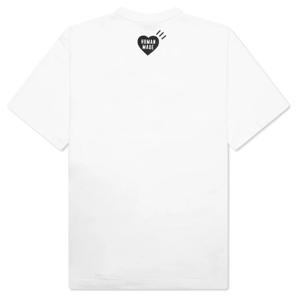 Graphic T-Shirt #3 - White - Image 2