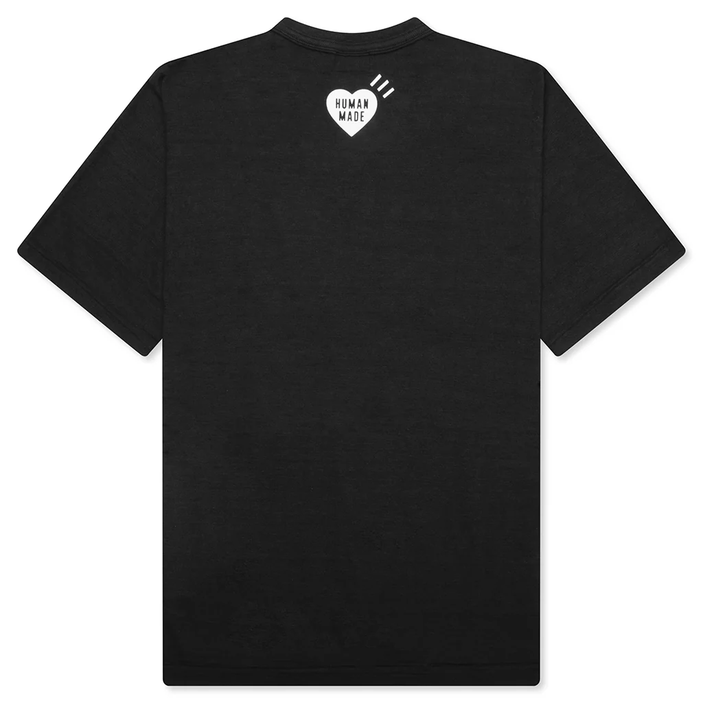 Graphic T-Shirt #6 - Black - Image 2
