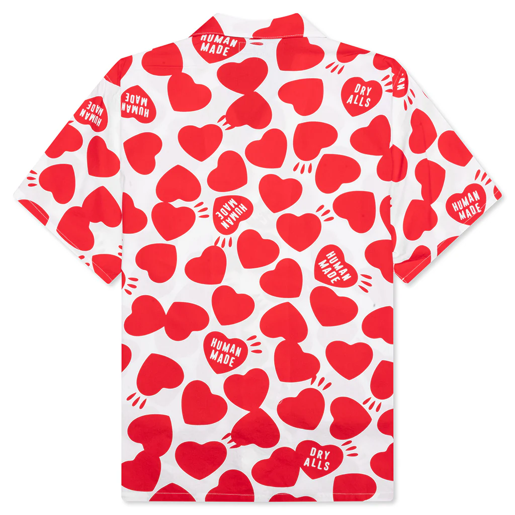 Heart Aloha Shirt - White - Image 2