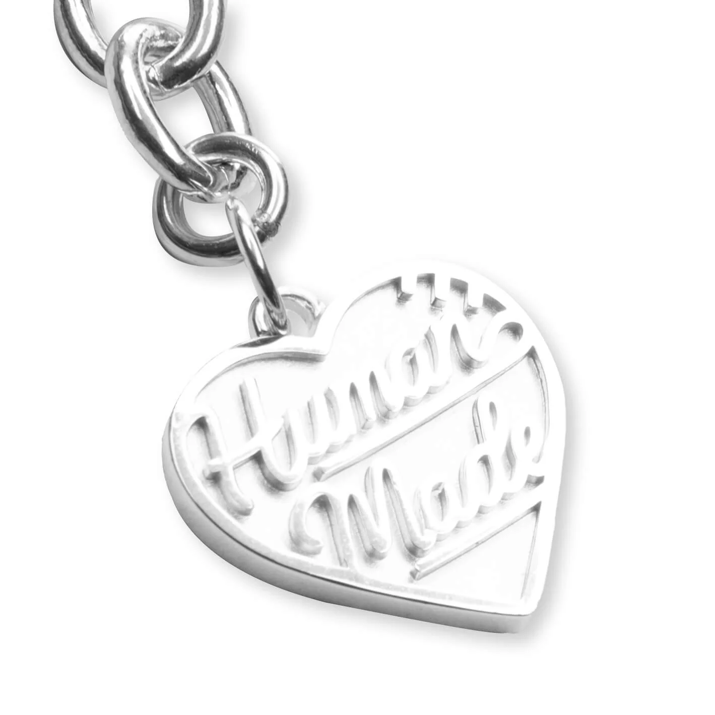 Heart Silver Bracelet - Silver - Image 2
