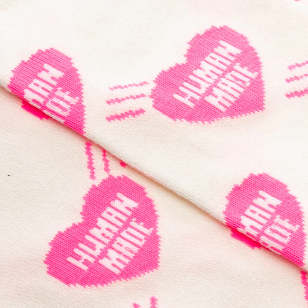 Heart Socks - Pink - Image 2