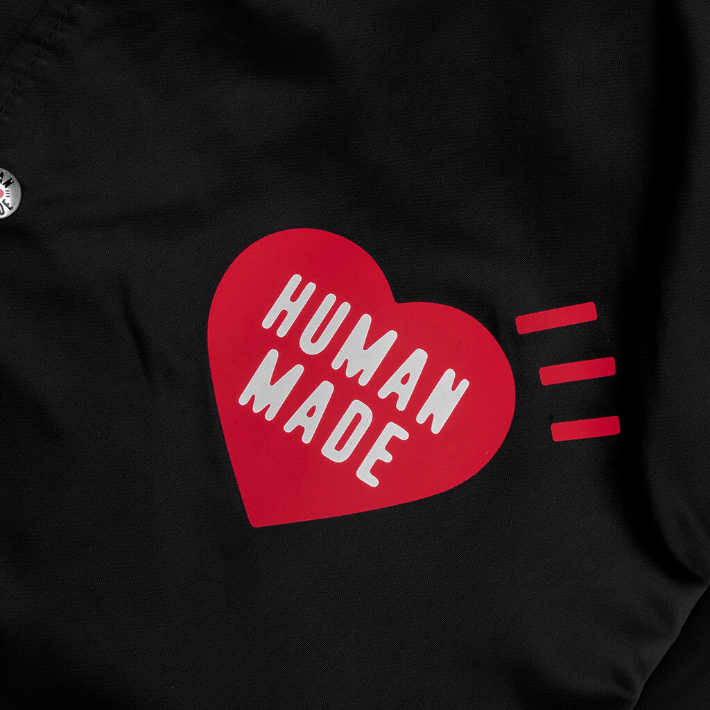 Nylon Stadium Jacket - Black - Image 3