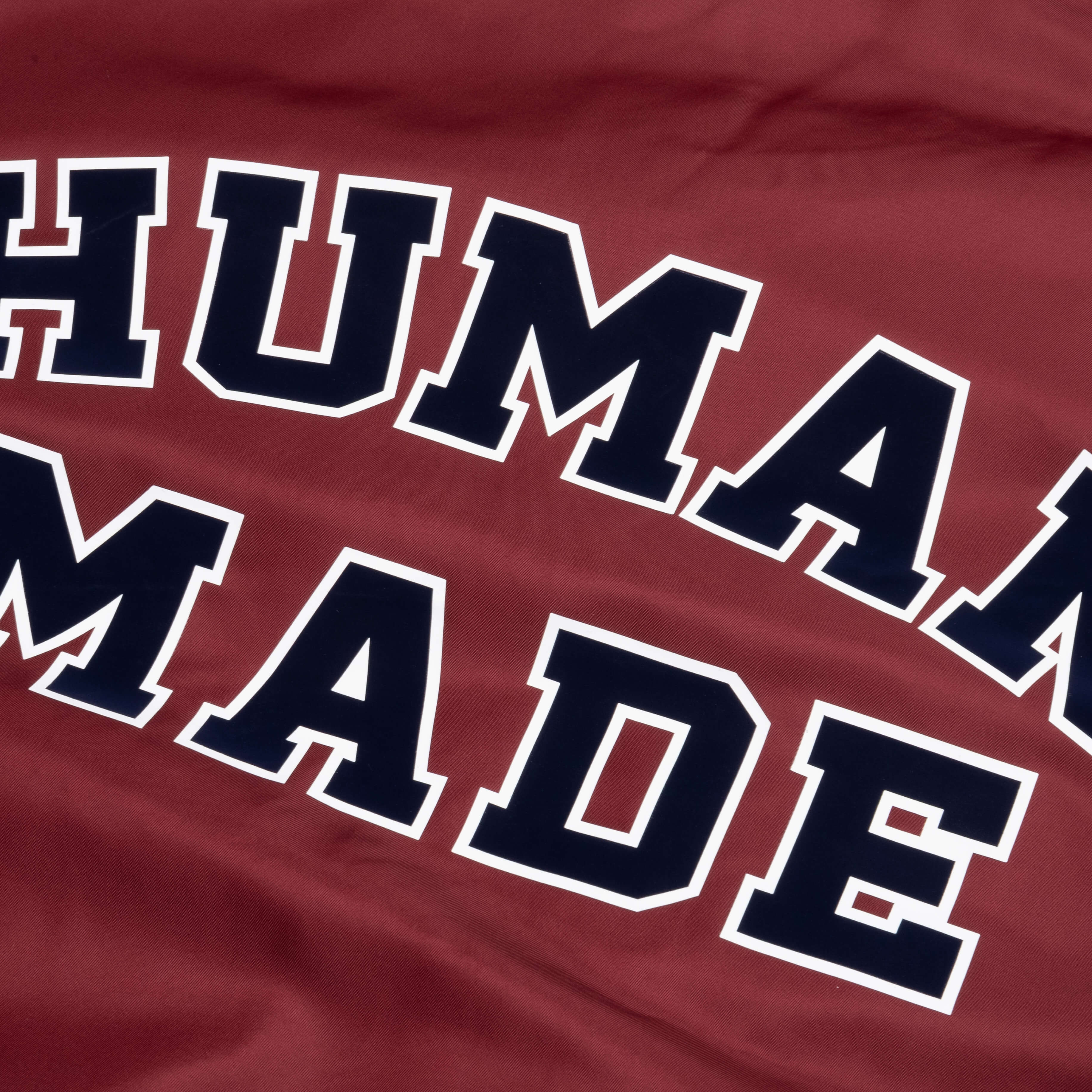 Nylon Stadium Jacket - Burgundy - Image 6