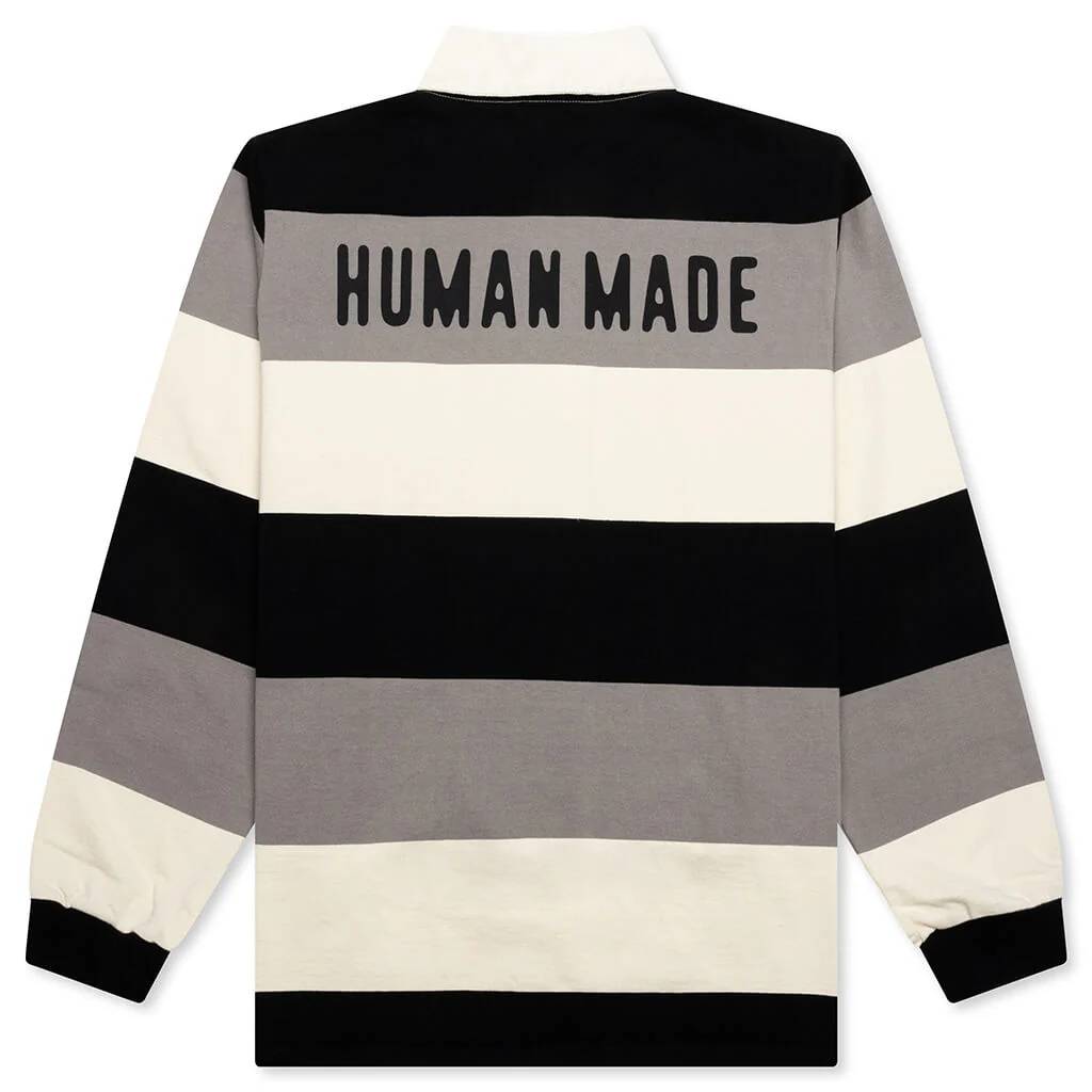Rugby Shirt - Black - Image 2