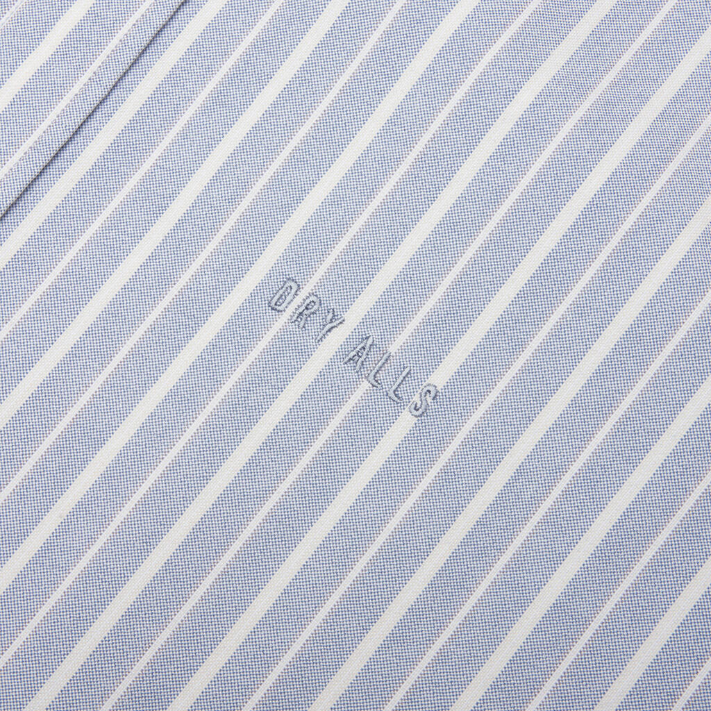 Stripe Oxford B.D. Shirt - Blue - Image 4