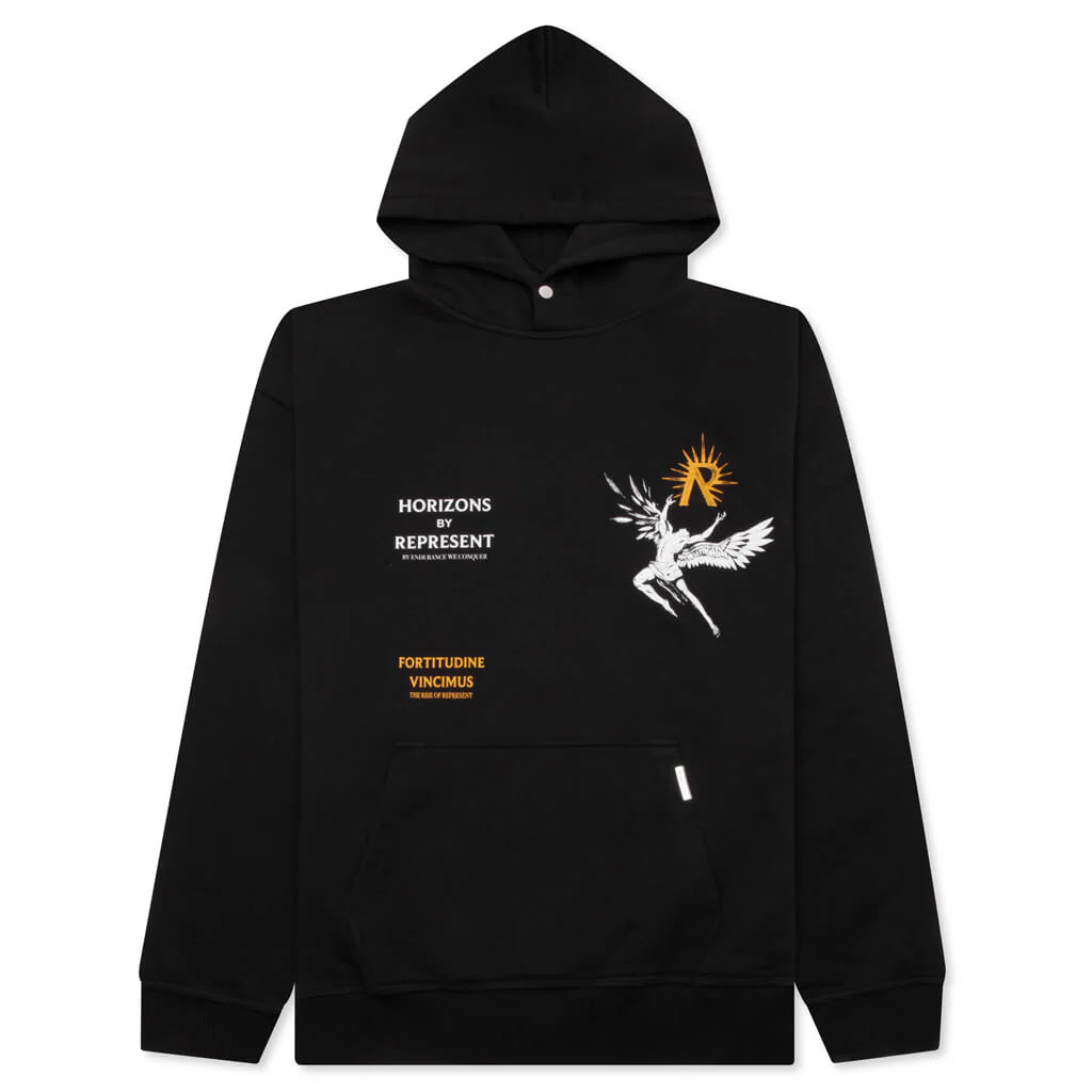 Icarus Hoodie - Jet Black