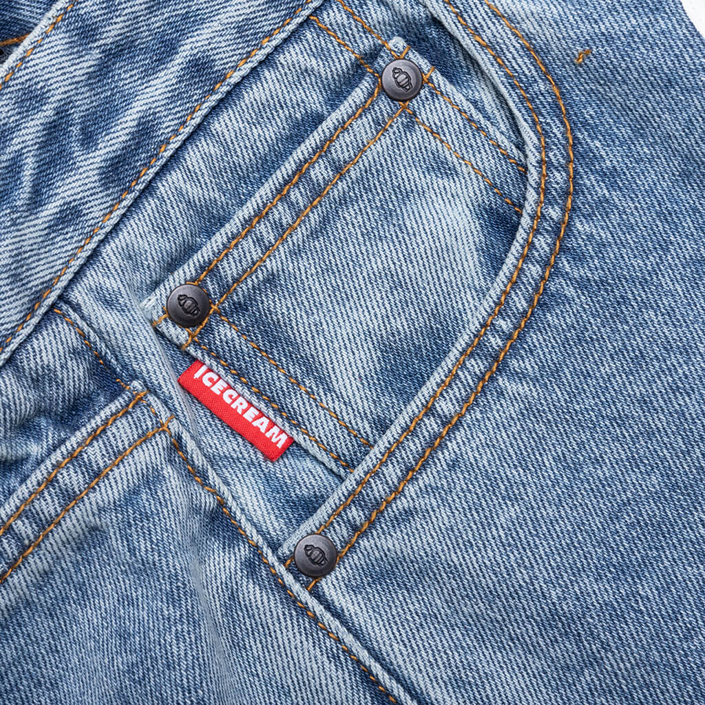 Big Boi Jean Vanilla Fit Shorts - Light Caramel - Image 5