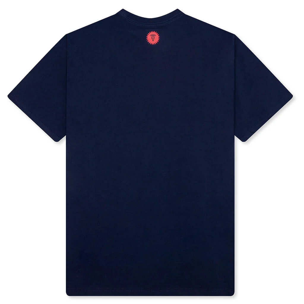 Chrome S/S Tee - Black Iris - Image 2
