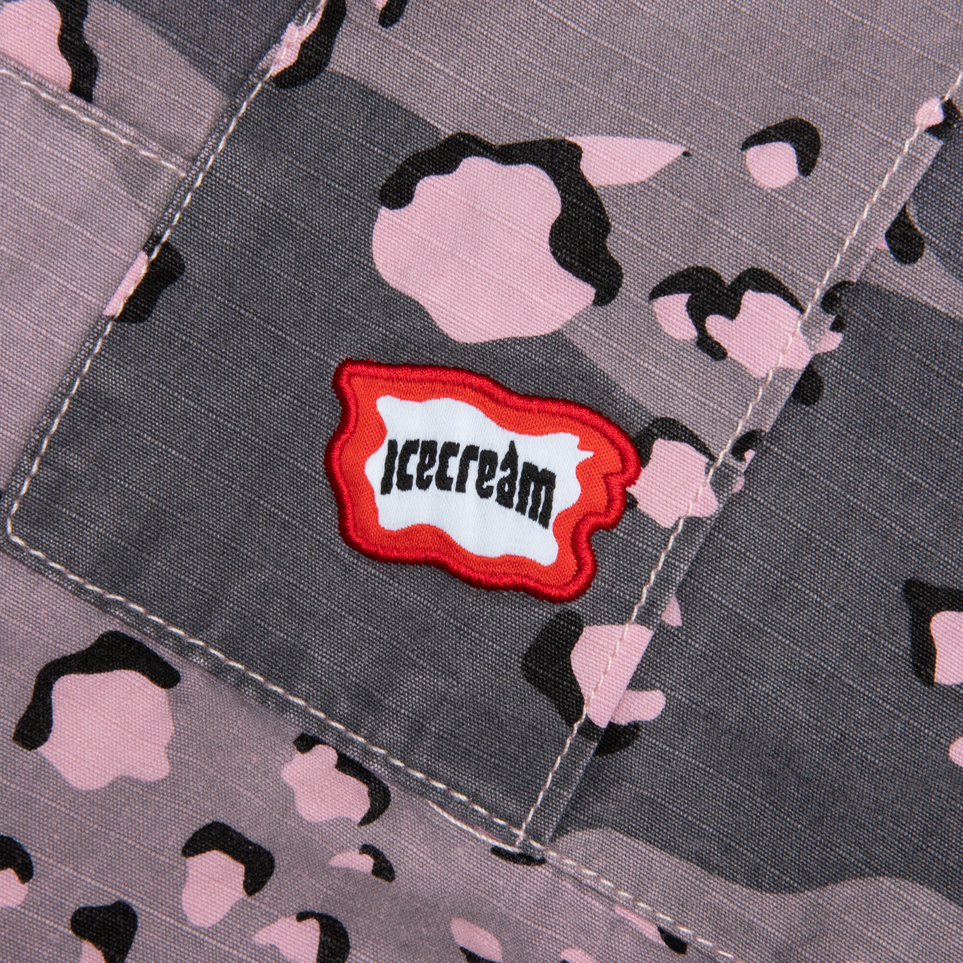 Dipped Cargo Pants - Pink Nectar - Image 4
