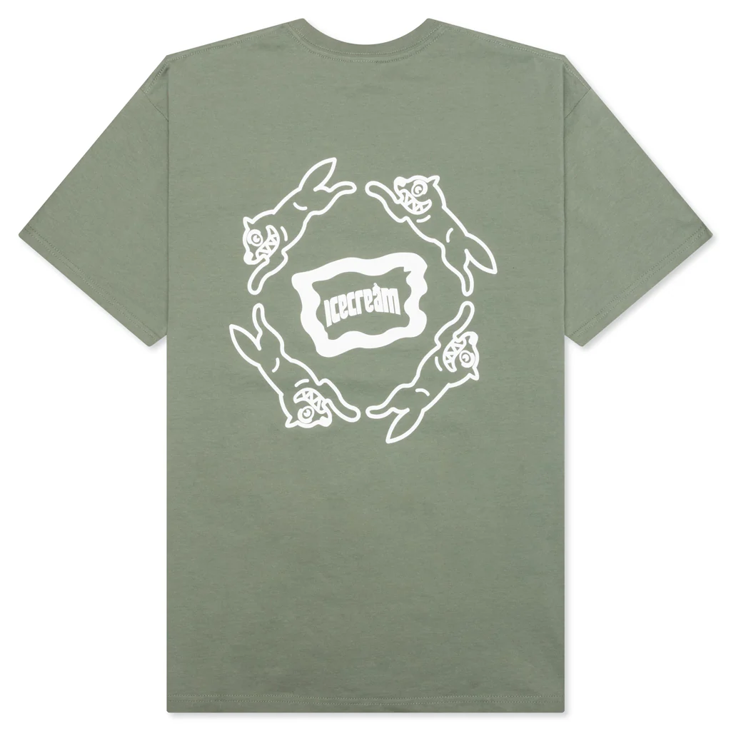 Dogs S/S Tee - Sea Spray - Image 2