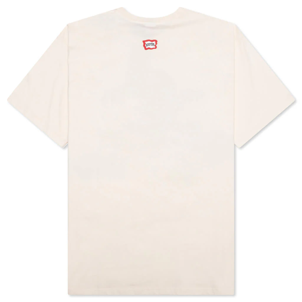 Face Time S/S Tee - Antique White - Image 2