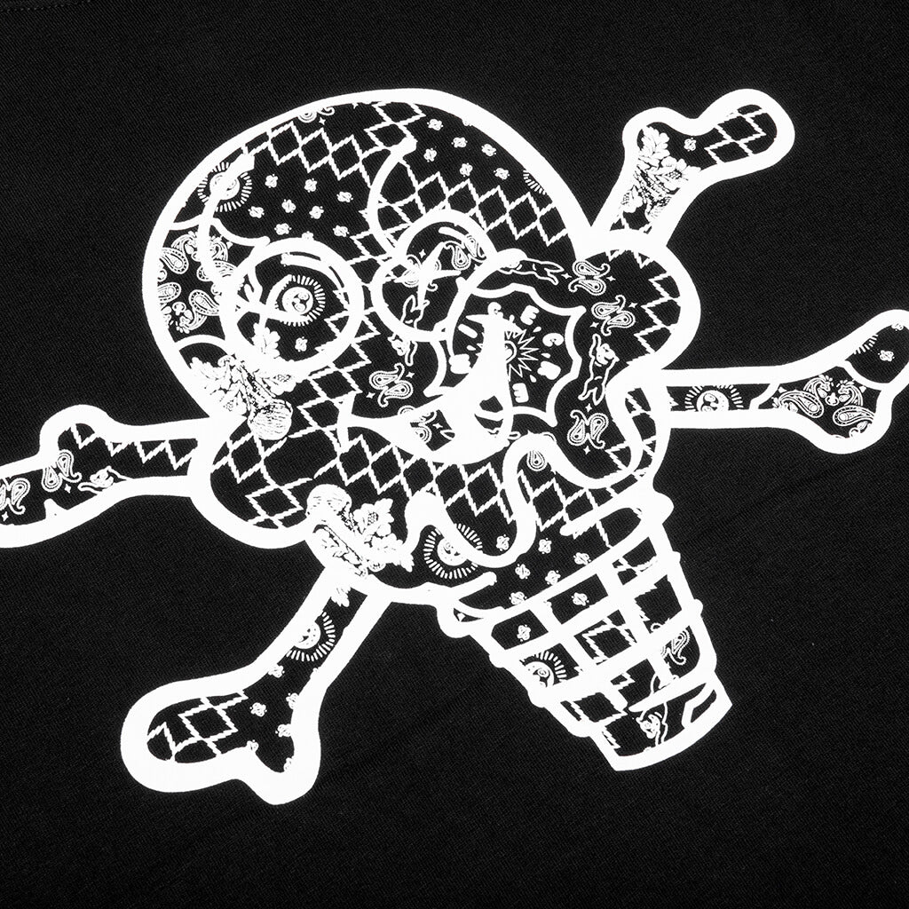 Face Time S/S Tee - Black - Image 3