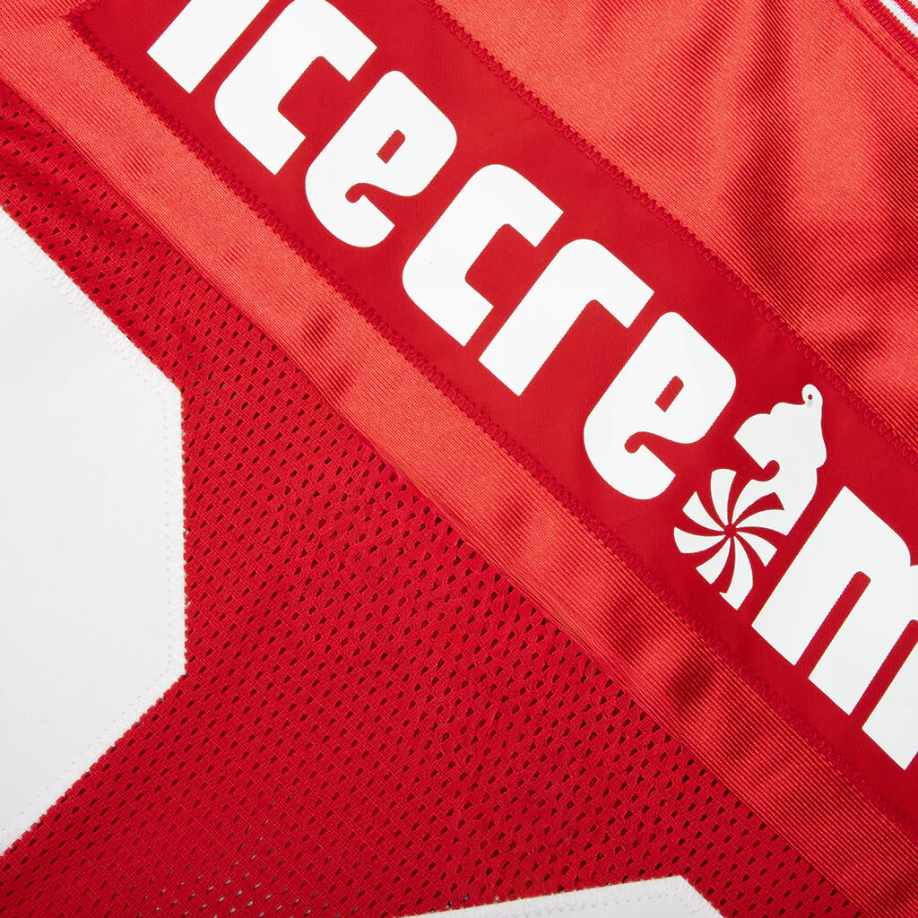 For Us S/S Knit Jersey - Pompeian Red - Image 4