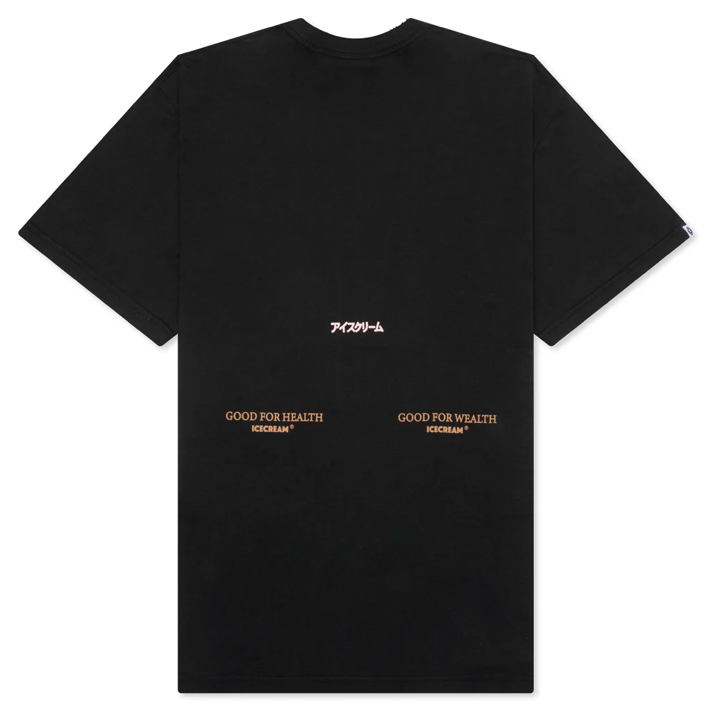 Hood S/S Knit (Oversized Fit) - Stretch Limo - Image 2