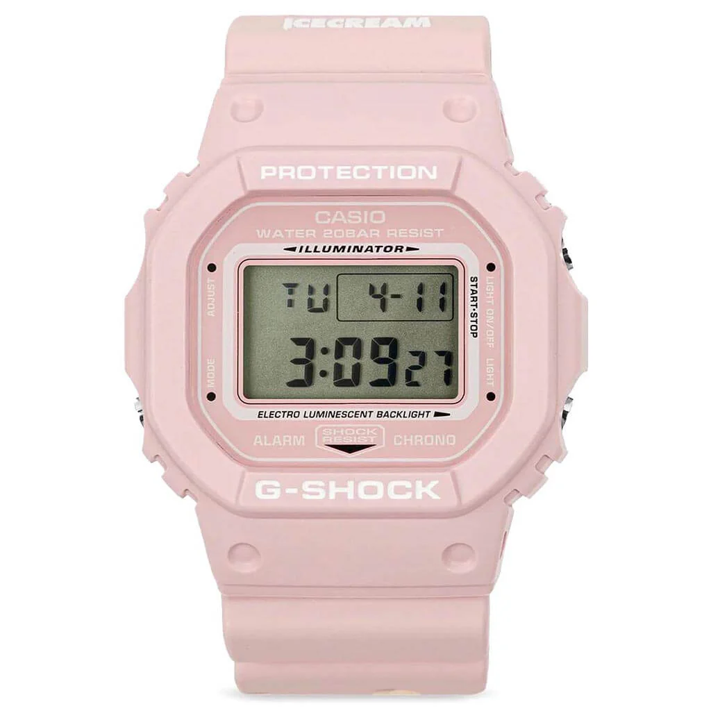 G-Shock x Icecream DW5600IC22-4CR - Pink