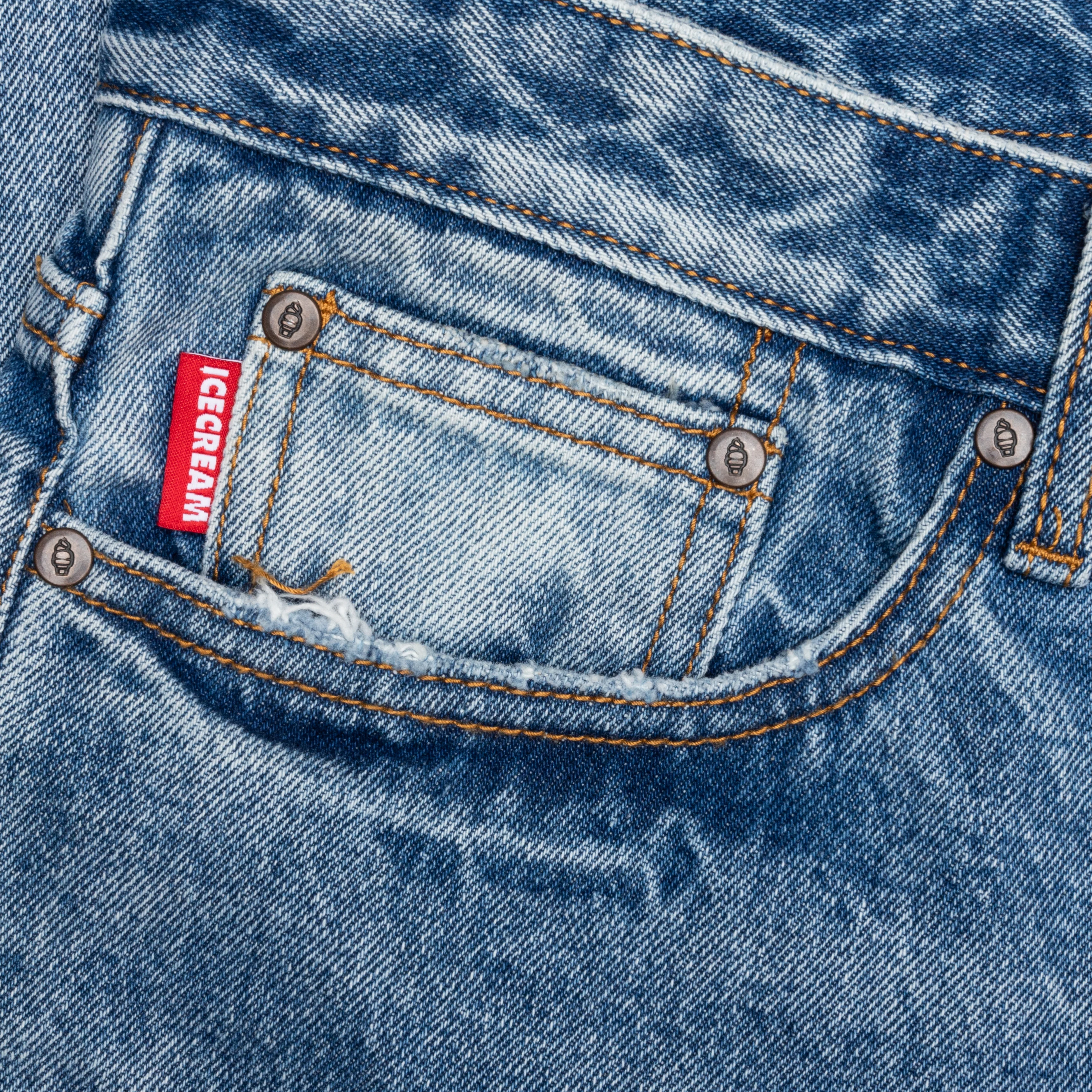 Icecream Icing Strawberry Fit Jeans - Lactose - Image 3