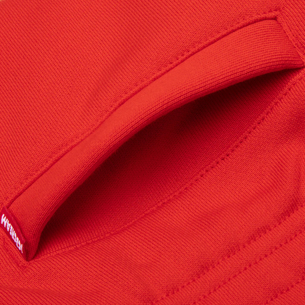 Kids Chips Shorts - Fiery Red - Image 5