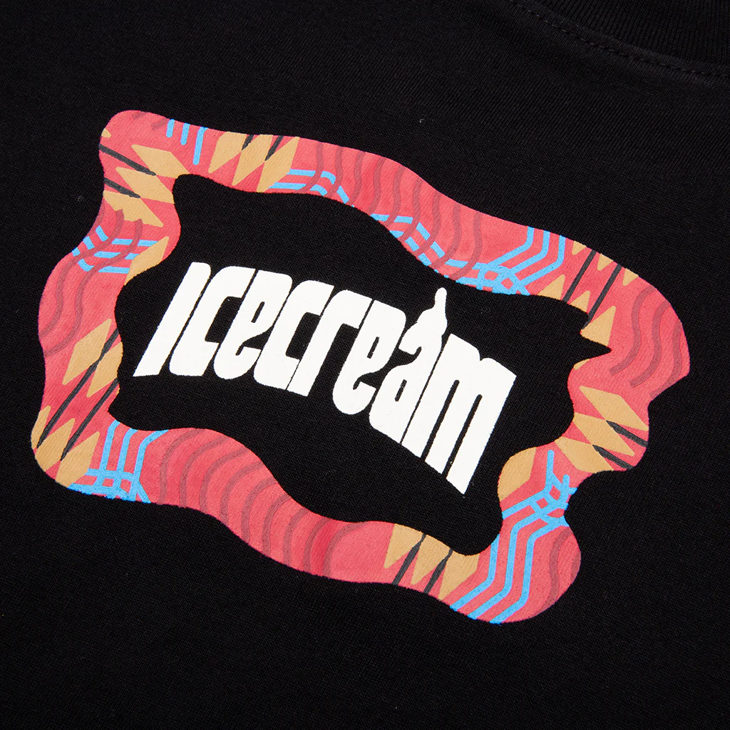Kid's Flag S/S Tee - Black - Image 3