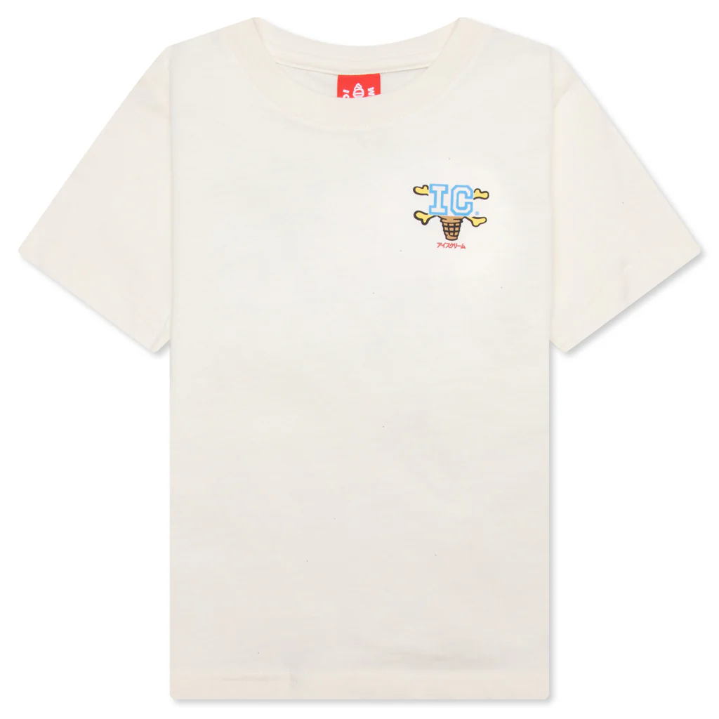 Kid's Vending S/S Knit - Whisper White
