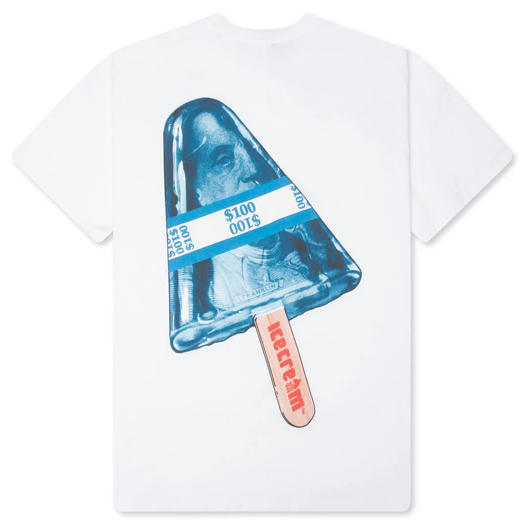 Money Pop S/S Tee - White - Image 2