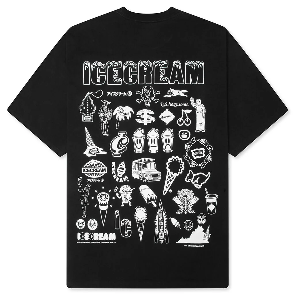Order Up S/S Knit Tee - Black - Image 2