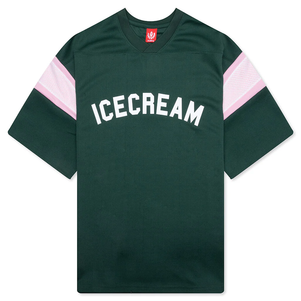 Pass S/S Knit Crop Fit Shirt - Jolly Green