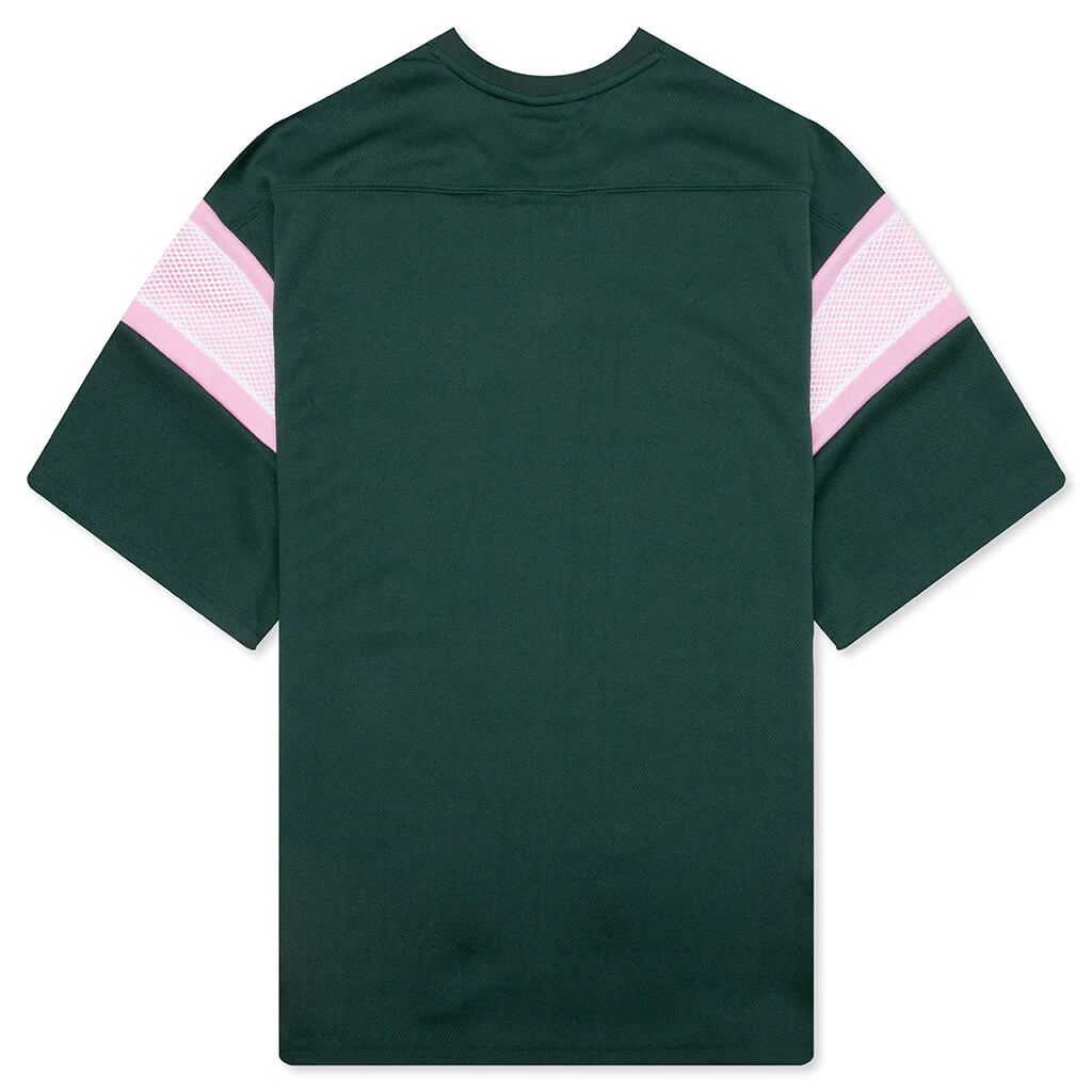 Pass S/S Knit Crop Fit Shirt - Jolly Green - Image 2