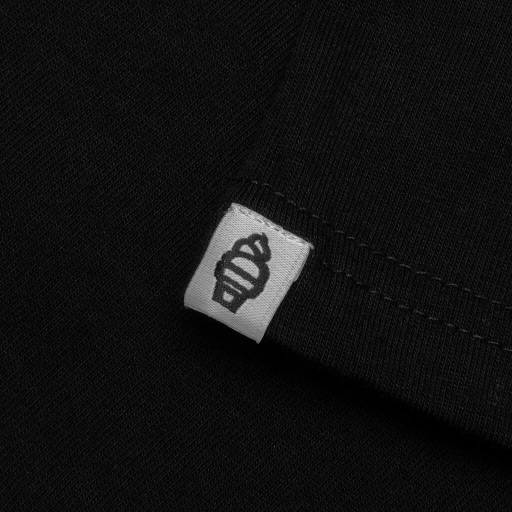 Pasta S/S Tee - Black - Image 4