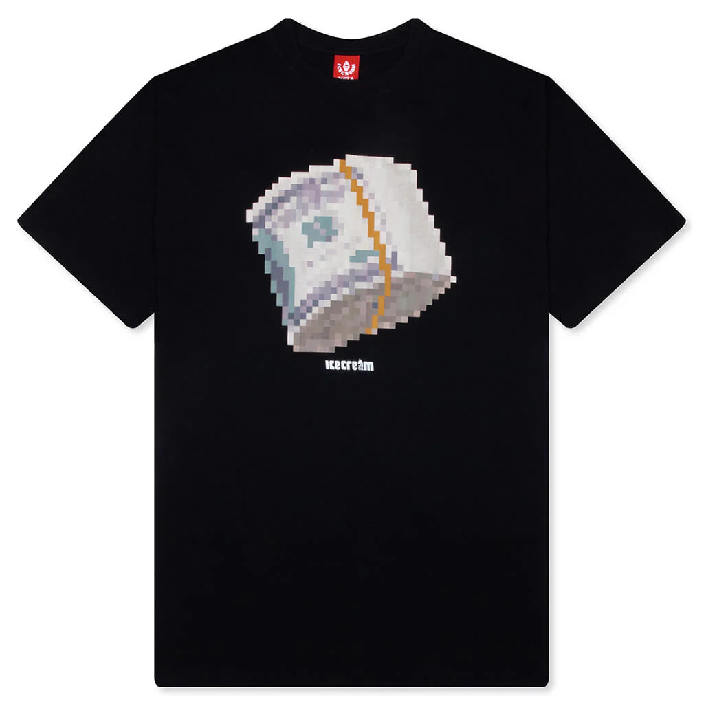 Pixel S/S Tee - Black