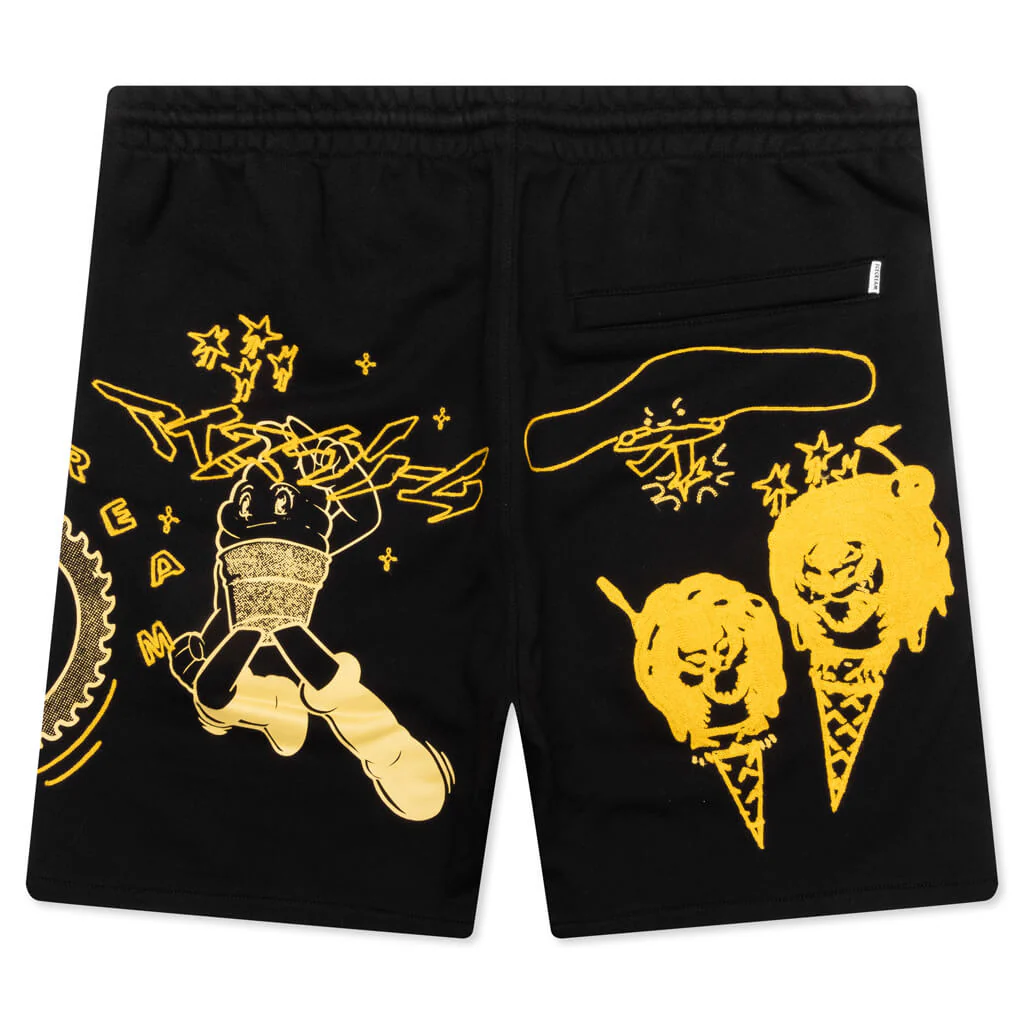 Scoop Sweatshorts - Black - Image 2