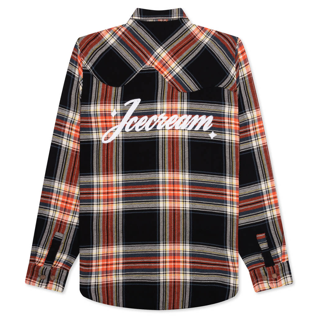 Script L/S Woven - Plaid - Image 2