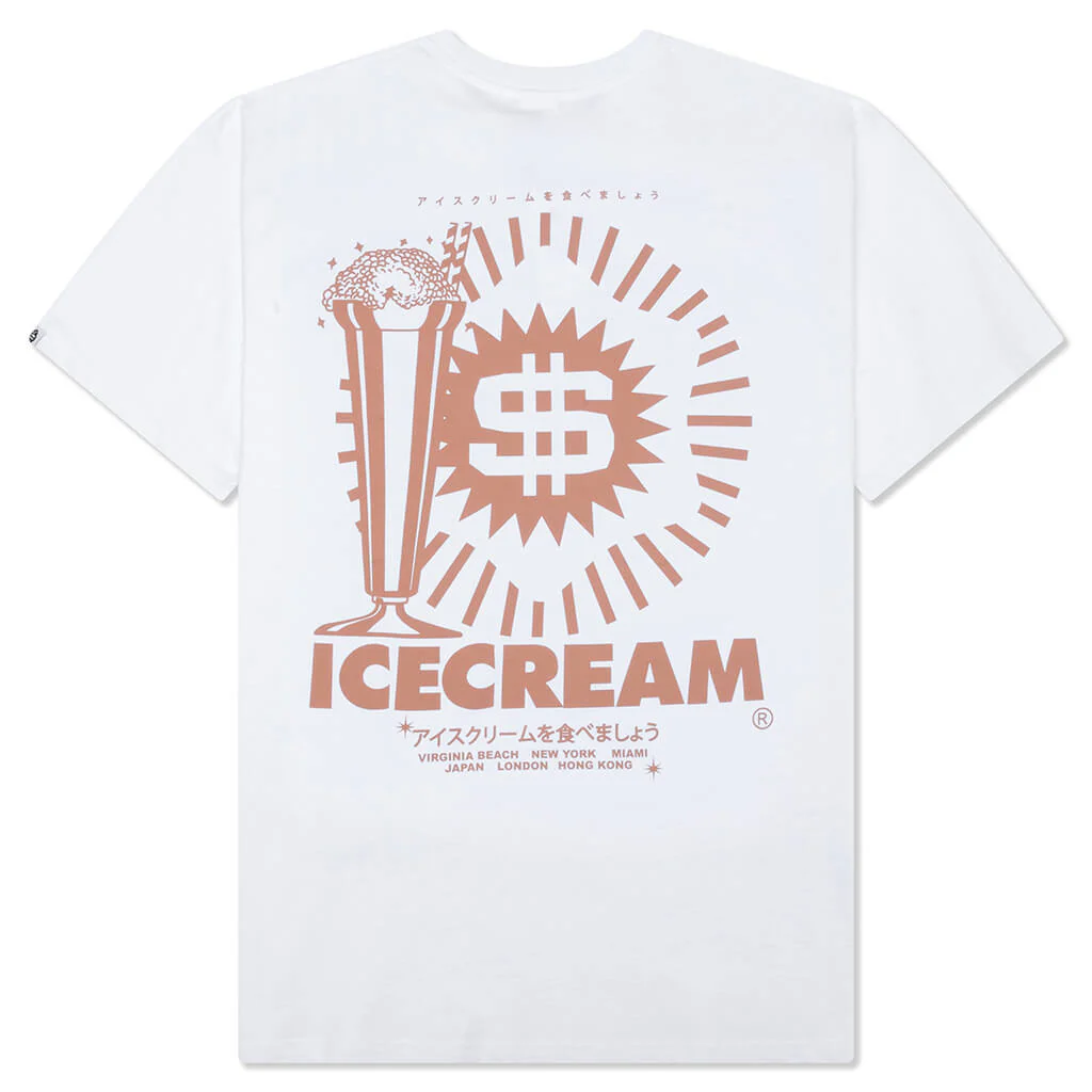 Sip S/S Tee - White - Image 2