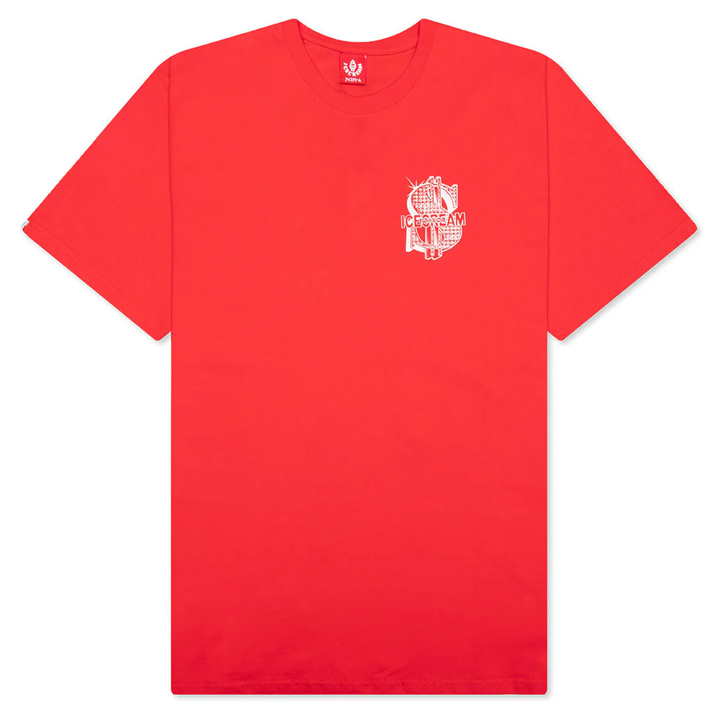 Stairs to Success S/S Tee - Fiery Red