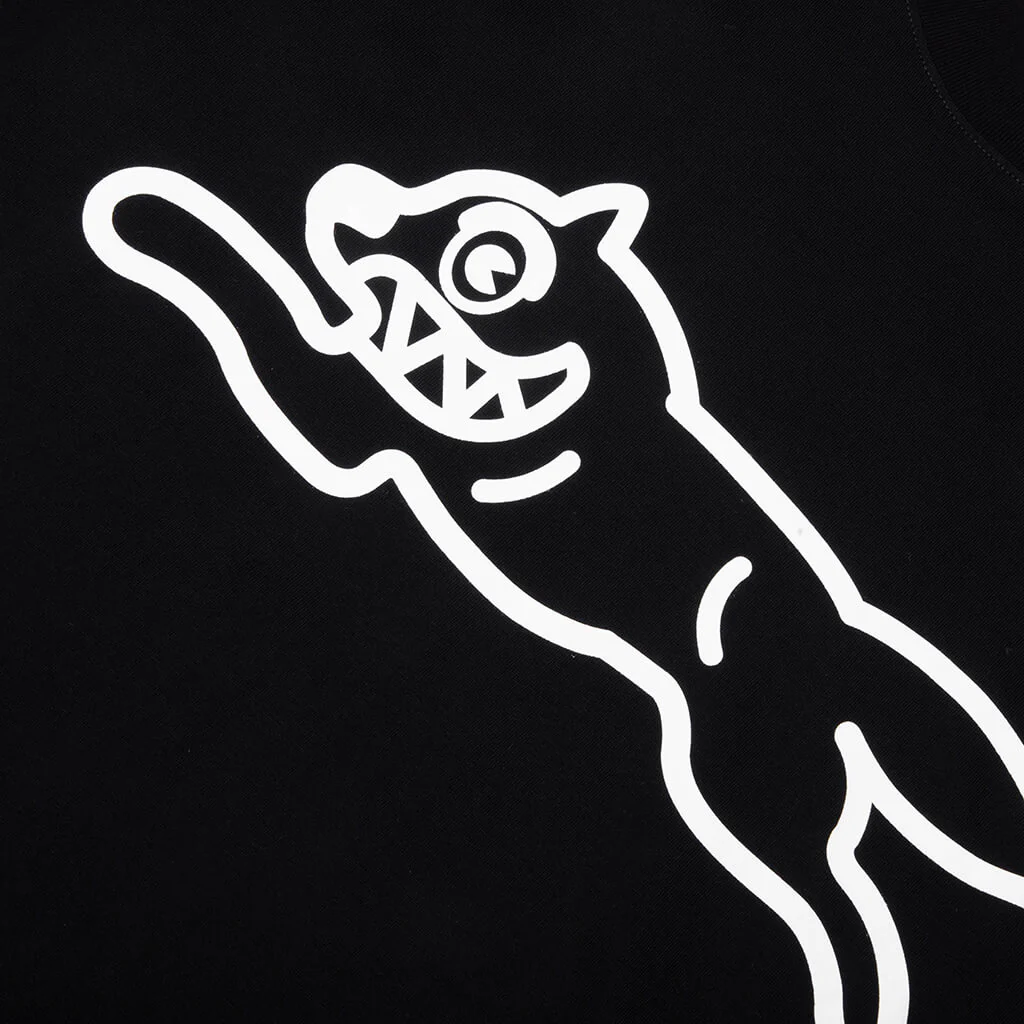 Street Life S/S Knit Tee - Black - Image 3